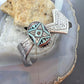 Roderick & Marilyn Tenorio and Carolyn Pollack Inlay Sterling Silver Bracelet For Women