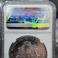 1987 US 1.0oz .999 Fine Silver American Silver Eagle NGC MS69 #6567385-123EG
