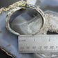 Carolyn Pollack Sterling Silver Multi Gemstone Dragonfly Decorated Hinged Cuff Bracelet
