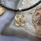 Carolyn Pollack Sterling Silver Faceted Marquise Citrine Enhancer Pendant For Women