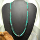 Sterling Silver Southwestern Style Blue Turquoise Beads Various Sterling Beads, Necklace For Women.
