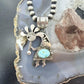 Alonzo Mariano Native American Sterling Silver w/Turquoise Kokopelli Unisex Pendant