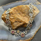 Carolyn Pollack Sterling Silver/Bronze/Brass Ruby & Citrine Necklace For Women