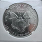 1987 US 1.0oz .999 Fine Silver American Silver Eagle NGC MS69 #6567385-123EG