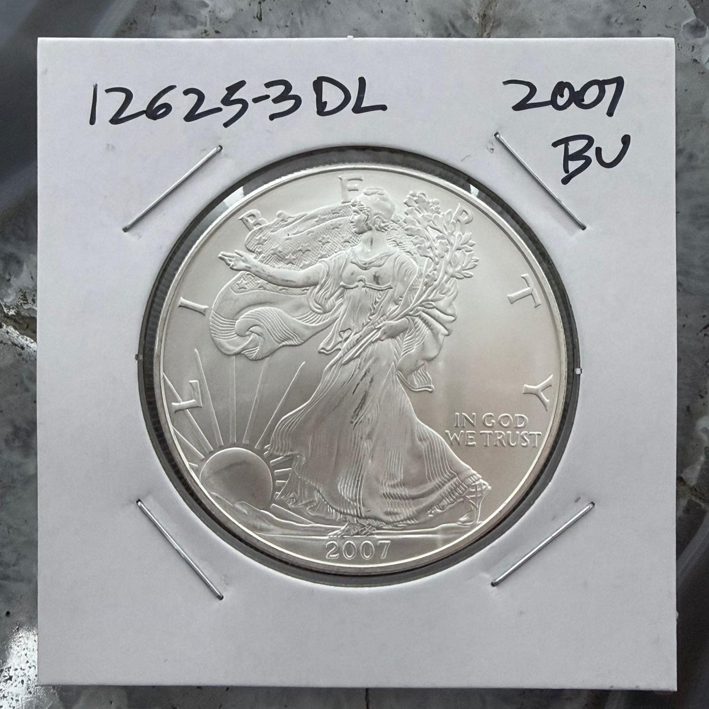 US 2007 1.0 Troy Ounce .999 American Eagle BU Condition #12625-3DL