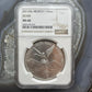 2011 Mexico One Ounce Libertad .999 Fine Silver NGC MS68 #2943174-019
