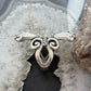 Carolyn Pollack Sterling Silver Mother Of Pearl Rope Swirl Decorated Ring Size 5 For Women