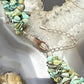 Desert Rose Trading Sterling Silver 5 Interwoven Strand Rough Turquoise Necklace For Women