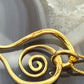 Carolyn Pollack Sterling Gold Plated Spiral Heart Pendant Necklace For Women