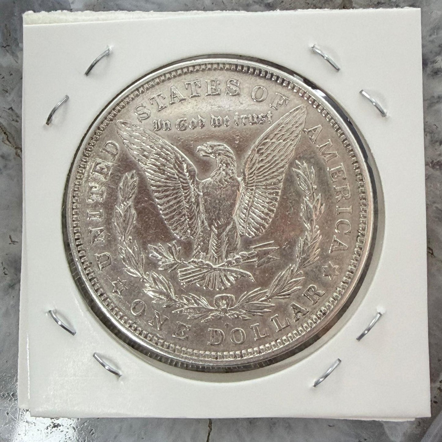 1921-D US 90% Morgan Silver Dollar F-VF #21626-11HO