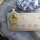 Sterling Silver Southwestern Style Oval Royston Turquoise Dangle Earrings For Women