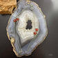 Carolyn Pollack Sterling Silver Chain Link w/Carnelian Beads 31" Necklace For Women