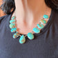 Sterling Silver Southwestern Style Royston Turquoise 19" Necklace For Women