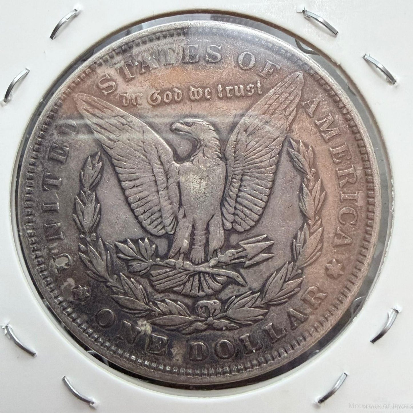 1889 US 90% Morgan Silver Dollar VG-F #51626-4GU