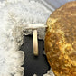 Sterling Silver Southwestern Style Teardrop Golden Hill Turquoise Adjustable Ring For Women #1
