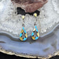 Emma Bowekaty Sterling Silver Multistone Zuni Inlay Dangle Earrings For Women #1