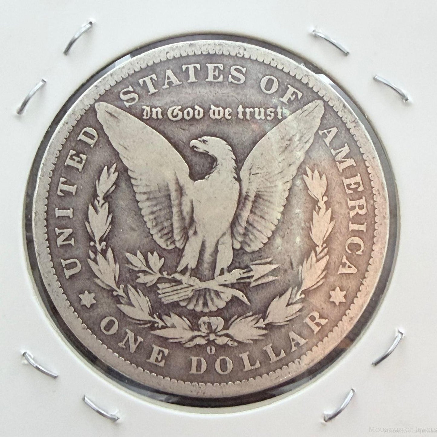 US 1882-O 90% Morgan Silver Dollar G-VG #112525-40GH