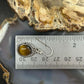 Sterling Silver Southwestern Style Oval Tiger's Eye Earrings For Women