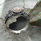 Carolyn Pollack Sterling Silver Oval Mother of Pearl Decorated Ring For Women