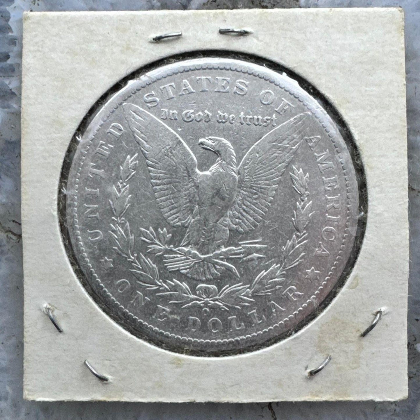 1886-O US 90% Morgan Silver Dollar F-VF #61225-5GL