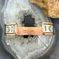 Wylie Secatero Navajo Sterling Silver & Copper Stamped Horse Bracelet For Women