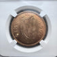 1966 Great Britain Lucky Irish Penny NGC Genuine #8160787-379