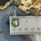 Sterling Silver Southwestern Style Spiny Oyster Turquoise Dangle Earrings For Women #3