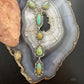 Sterling Silver Southwestern Style Royston Turquoise Lariat 29" Necklace For Women