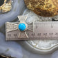 Carolyn Pollack Sterling Silver Round Turquoise Decorated Unisex Cross Pendant