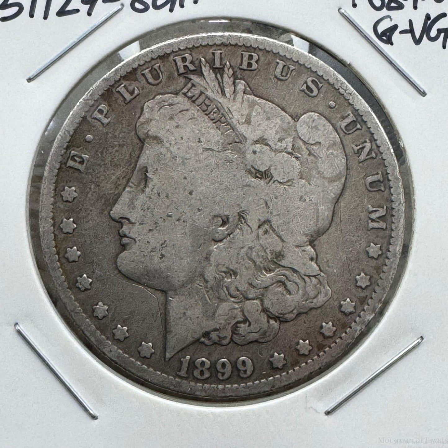 1889-O US 90% Morgan Silver Dollar G-VG #51124-8GH