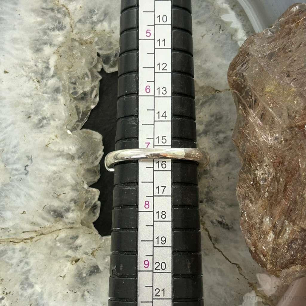 Carolyn Pollack Sterling Silver Faceted Citrine Decorated Ring For Women