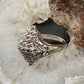 Vintage 10K White Gold Cluster Diamonds Ring Size 5.25 For Women