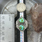 Sterling Silver Southwestern Style 2 Sonora Gold Turquoise Adjustable Ring For Women #8