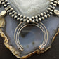 Sterling Silver Southwestern Style Turquoise Squash Blossom Necklace For Women