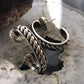 Carolyn Pollack Sterling Silver Engraved Rope Half Hoop Earrings For Women