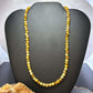 Sterling Silver 6mm Golden Tiger's Eye Beads 18" Necklace For Women