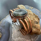 Copper Southwestern Style Oval Serpentine Decorated Bracelet For Women
