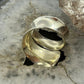 Sterling Silver Wide Warp Around Fashion Ring Size 8.5 For Women, Taxco Mexico