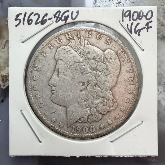 1900-O US 90% Morgan Silver Dollar VG-F #51626-8GU