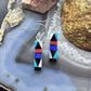 Starllie & Sheryl Edaakie Sterling Silver Multistone Inlay Dangle Earrings For Women #5