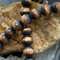 Copper 10.5 mm Navajo Pearl Beads Length 16" Necklace For Women