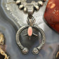 Eva & Linberg Billah Native American Sterling Silver Pink Conch Naja Pendant