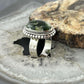 Sterling Silver Southwestern Style Oval Chrome Chalcedony Ring Size 7 For Women