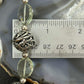 Carolyn Pollack Sterling 5 Swirl Beads & 6 Faceted Light Green Quartz Necklace For Women