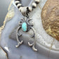 Eva & Linberg Billah Sterling Silver Turquoise Decorated Unisex Naja Pendant