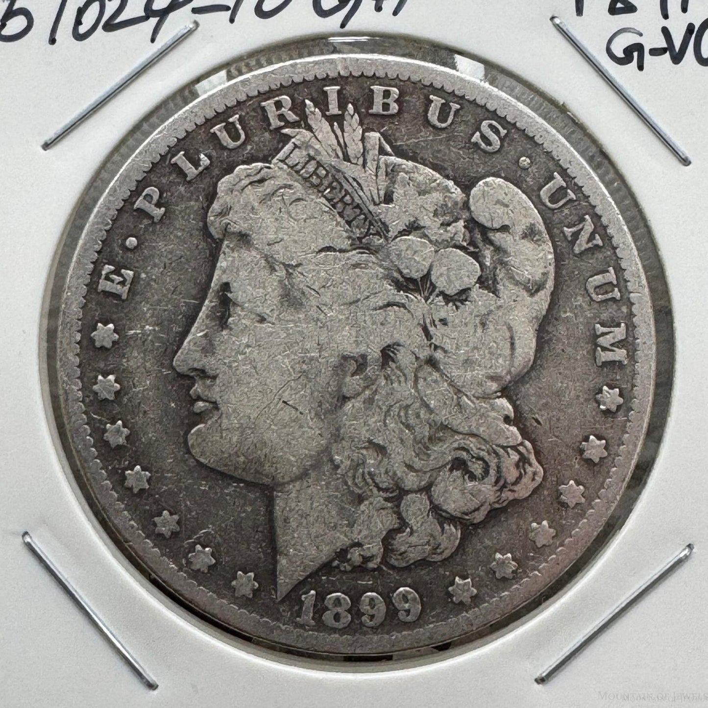 1899 O US 90% Morgan Silver Dollar G-VG #51024-10GH