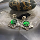 Carolyn Pollack Sterling Silver Oval Paua Turtle Dangle Earrings For Women