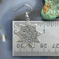 Carolyn Pollack Southwestern Style Sterling Silver Sun w/Swirl Engraved Dangle Earrings
