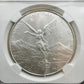 2011 Mexico 1.0ozt .999 Fine Silver Round NGC MS69 #2922765-013 Brown Label