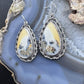 Sterling Silver Southwestern Style Teardrop Maligano Jasper Dangle Earrings For Women #2